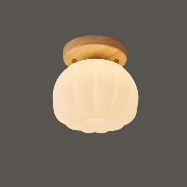 Élaria | Lustre Citrouille – Design Raffiné et Lumière Douce