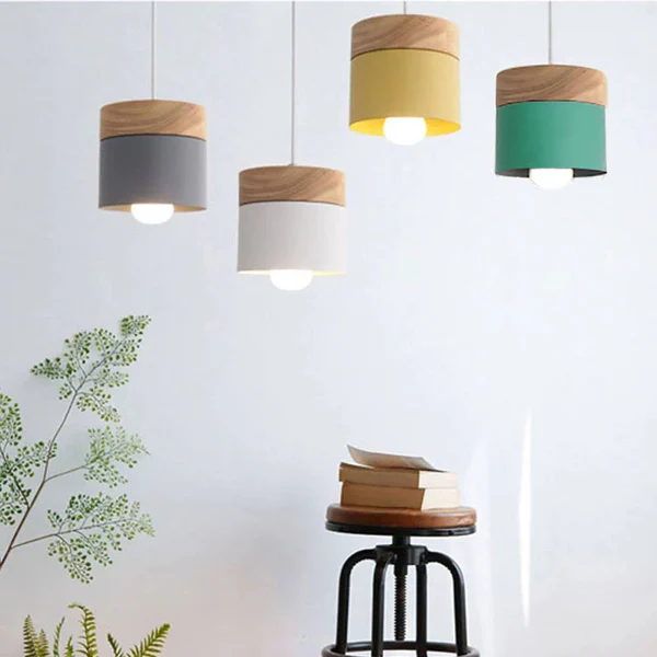 Ludoria | Suspension Moderne – Couleurs ludiques, câble réglable