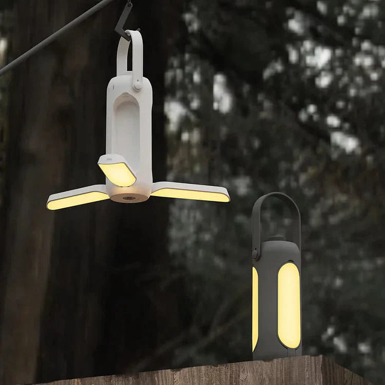 CampBeam | Lampe de Camping Pliable – Autonomie Longue Durée