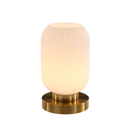 Célestia | Lampe de Table – Design Scandinave et Lumière Douce Blanc 13cm