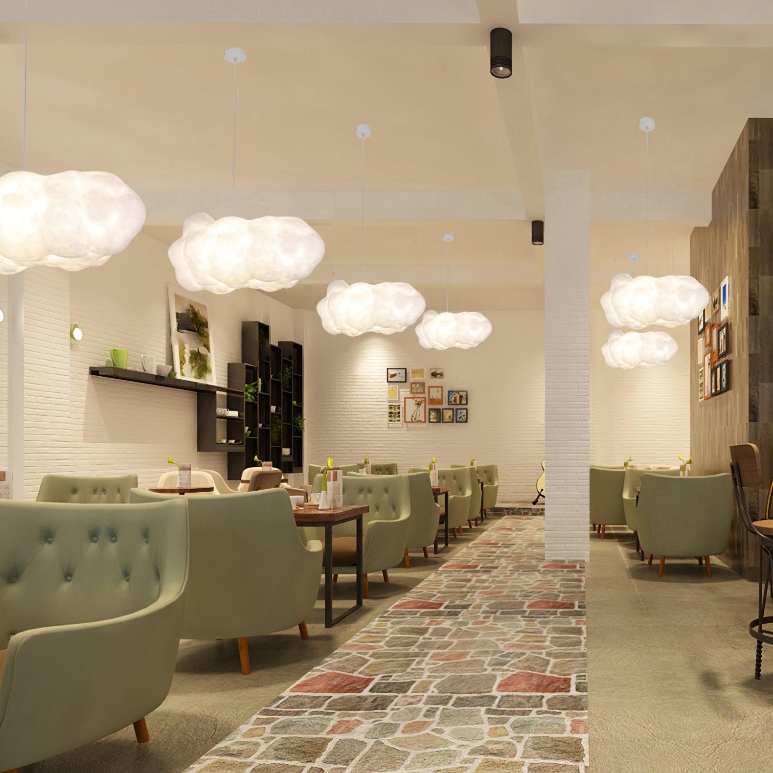 Céliora | Lustre Nuage – Ambiance Céleste et Atmosphère Relaxante