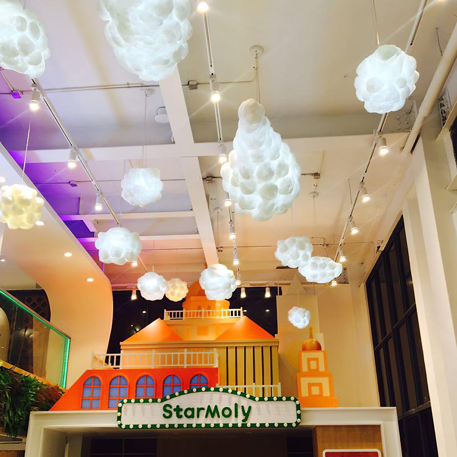 Céliora | Lustre Nuage – Ambiance Céleste et Atmosphère Relaxante