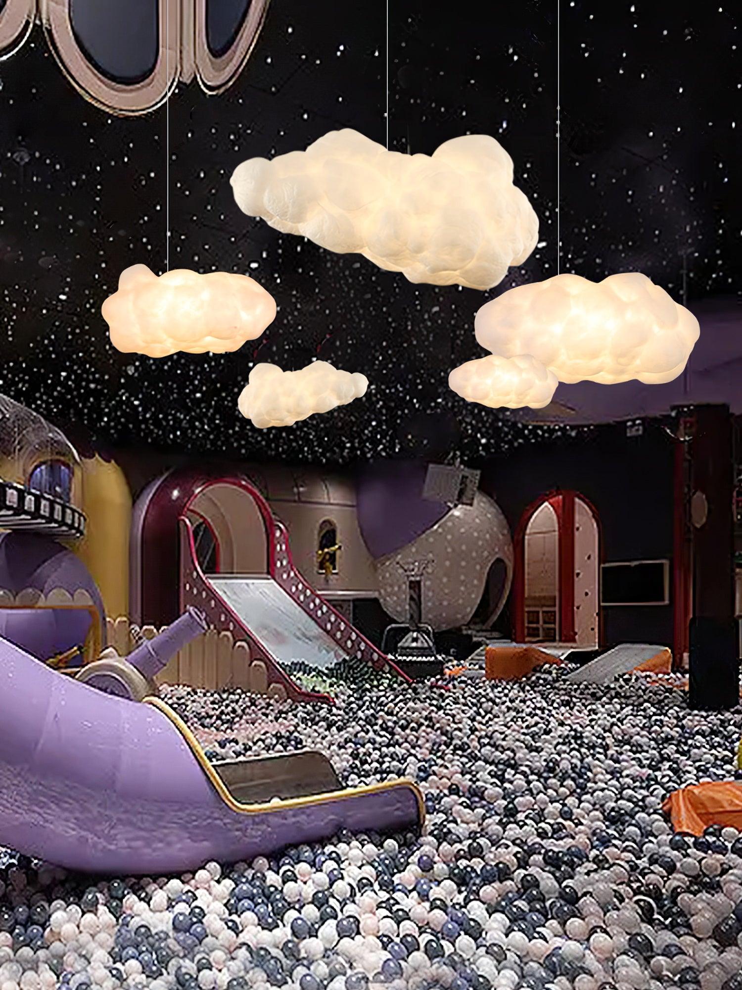 Céliora | Lustre Nuage – Ambiance Céleste et Atmosphère Relaxante