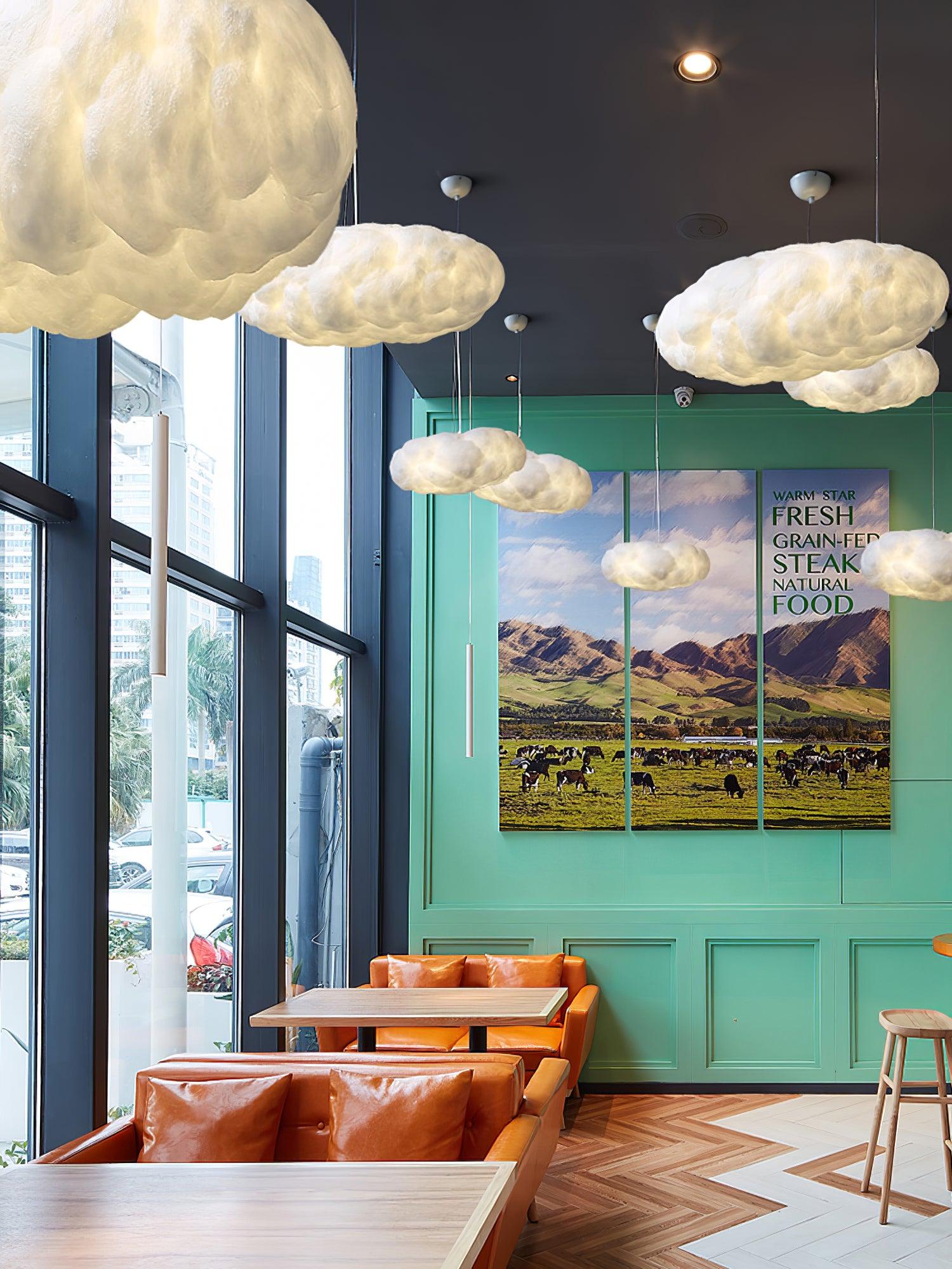 Céliora | Lustre Nuage – Ambiance Céleste et Atmosphère Relaxante