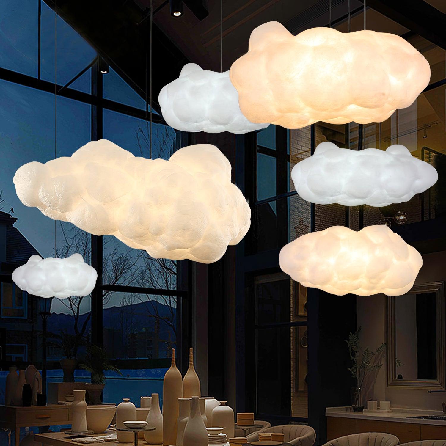 Céliora | Lustre Nuage – Ambiance Céleste et Atmosphère Relaxante
