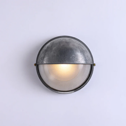 Célora | Applique Murale Extérieure – Ambiance Moderne et Étanche Style A : D24cm x H12cm