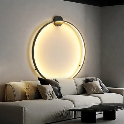 Cirvéra | Applique Murale LED – Design Circulaire & Éclairage Élégant Entrée AC 30cm