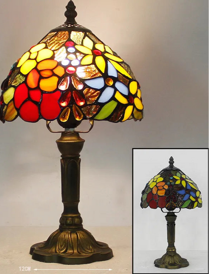 Clémoire | Lampe de Table – Élégance Vintage en Verre Mosaïque 1