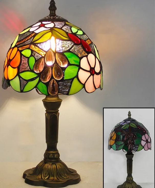 Clémoire | Lampe de Table – Élégance Vintage en Verre Mosaïque 6