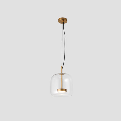 Clévia | Lampe Suspendue – Ambiance Rétro & Lumière Chaleureuse 25CM Clair