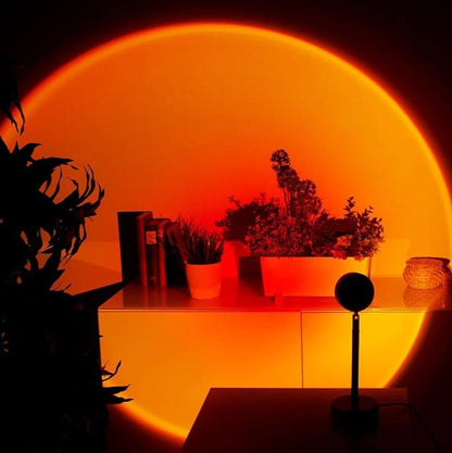 Crépusia | Lampe Coucher de Soleil LED – Lumière Douce & Atmosphère Cozy