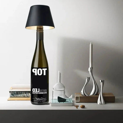 Vinélis | Lampe Bouteille – Élégance Moderne et Rechargeable