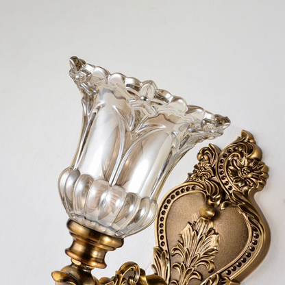 Dorélia | Applique Murale Vintage – Finition Dorée & Têtes Réglables