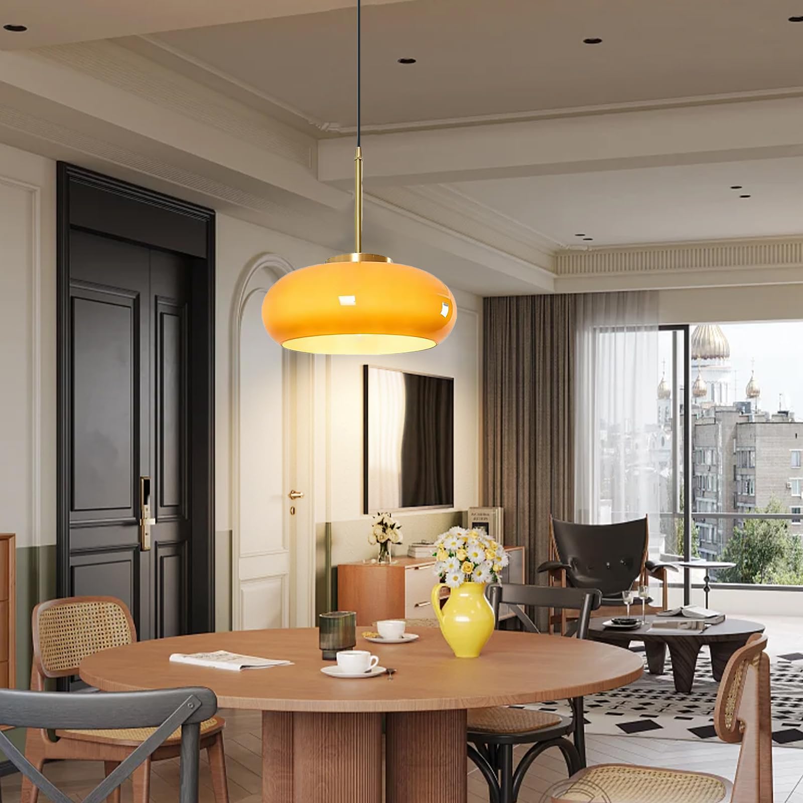 Elyndra | Suspension Design – Ambiance Raffinée et Éclairage Polyvalent