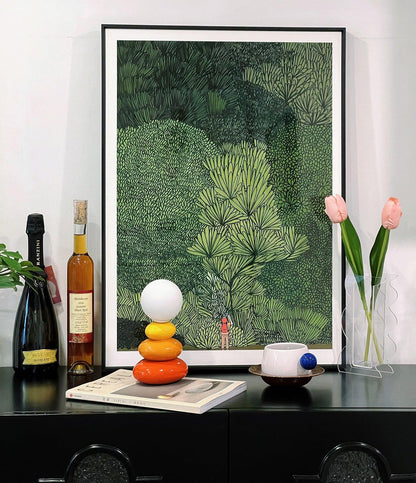 Éclat | Lampe de Table – Silhouette flacon esprit parisien