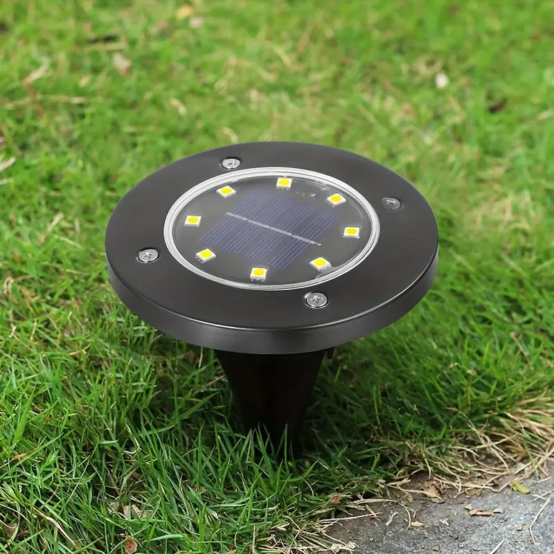 Élantra | Lampe Solaire de Jardin – Éclairage LED Durable au Style Rétro Noir