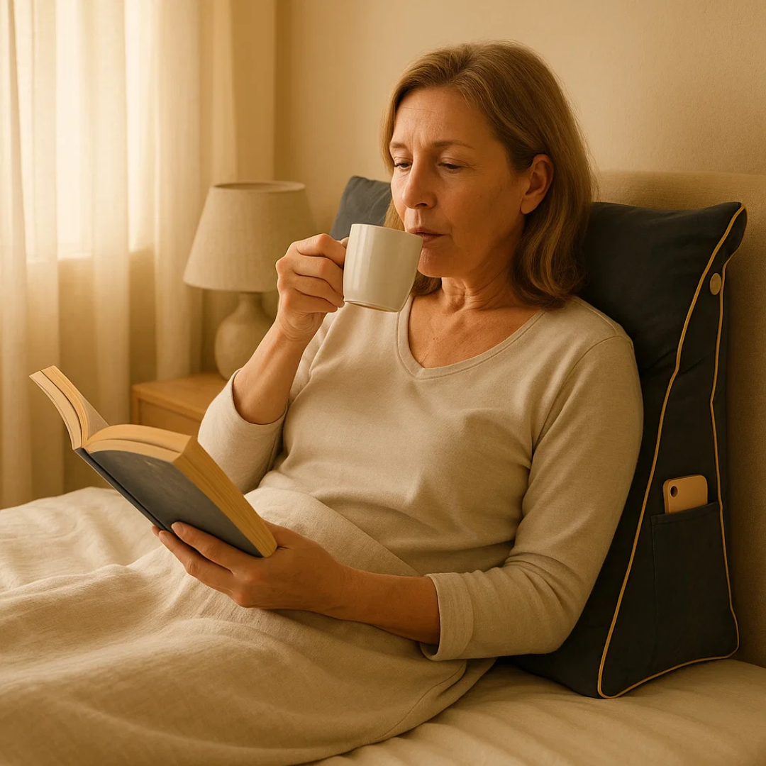 Élevia | Coussin Orthopédique – Soutien Ergonomique pour le Dos et le Cou