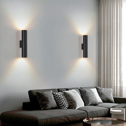 Élorys | Applique Murale LED – Design Moderne & Lumière Épurée Noir Lumière Blanche (5000K)