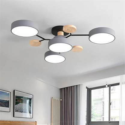 Élysia | Lustre de Plafond – Atmosphère Chaleureuse et Raffinée