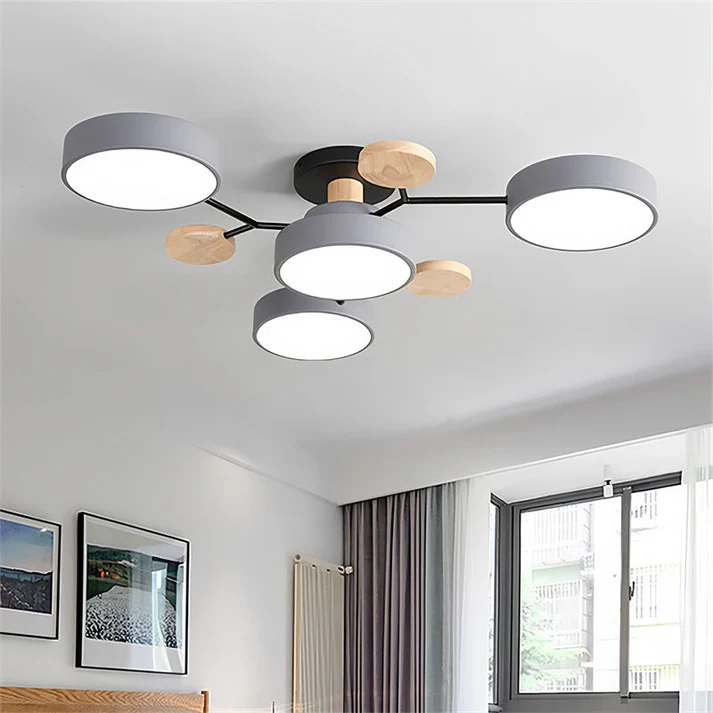 Élysia | Lustre de Plafond – Atmosphère Chaleureuse et Raffinée