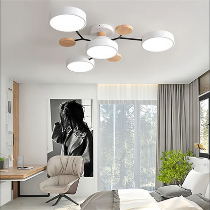 Élysia | Lustre de Plafond – Atmosphère Chaleureuse et Raffinée