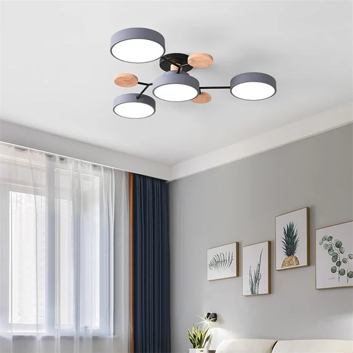 Élysia | Lustre de Plafond – Atmosphère Chaleureuse et Raffinée