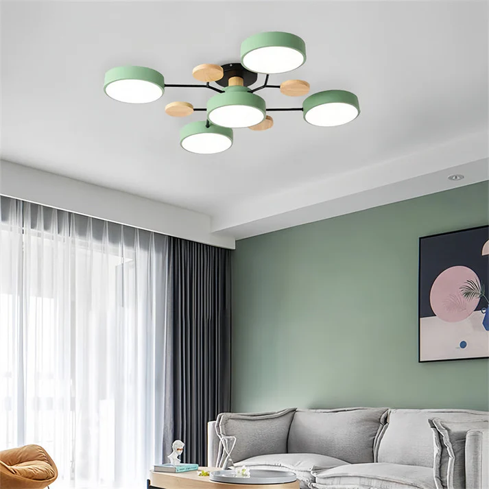 Élysia | Lustre de Plafond – Atmosphère Chaleureuse et Raffinée