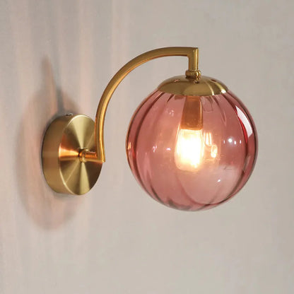 Éranis | Applique Murale – Design de Candélabre et Finition Raffinée Rouge vin