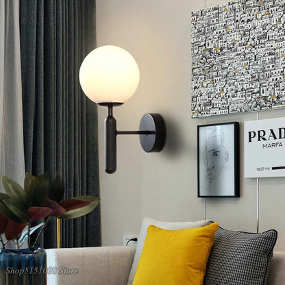 Éterna | Applique LED – Éclairage Durable et Élégant Noir