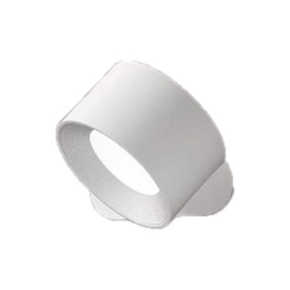 Évalune | Applique Murale LED – Éclairage Sans Fil et Tête Rotative 360° Blanc