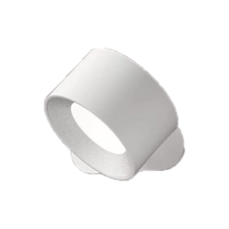 Évalune | Applique Murale LED – Éclairage Sans Fil et Tête Rotative 360° Blanc