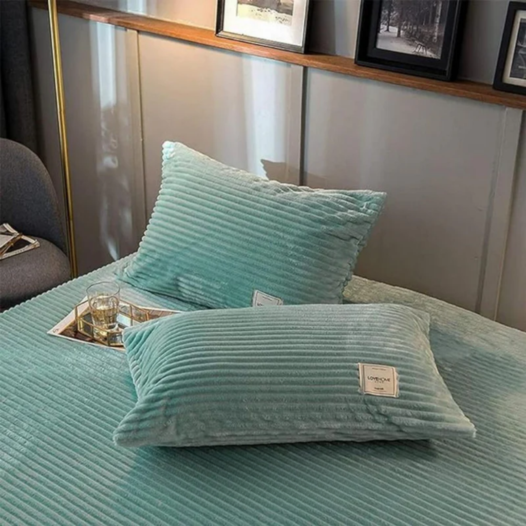 Fleurelia | Housse de Couverture – Chaleur Luxueuse en Velours Fleece