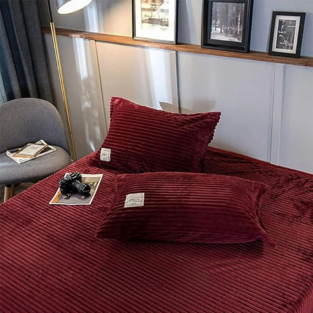 Fleurelia | Housse de Couverture – Chaleur Luxueuse en Velours Fleece