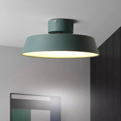 Flexora | Plafonnier LED – Design Moderne & Bras Articulés Vert