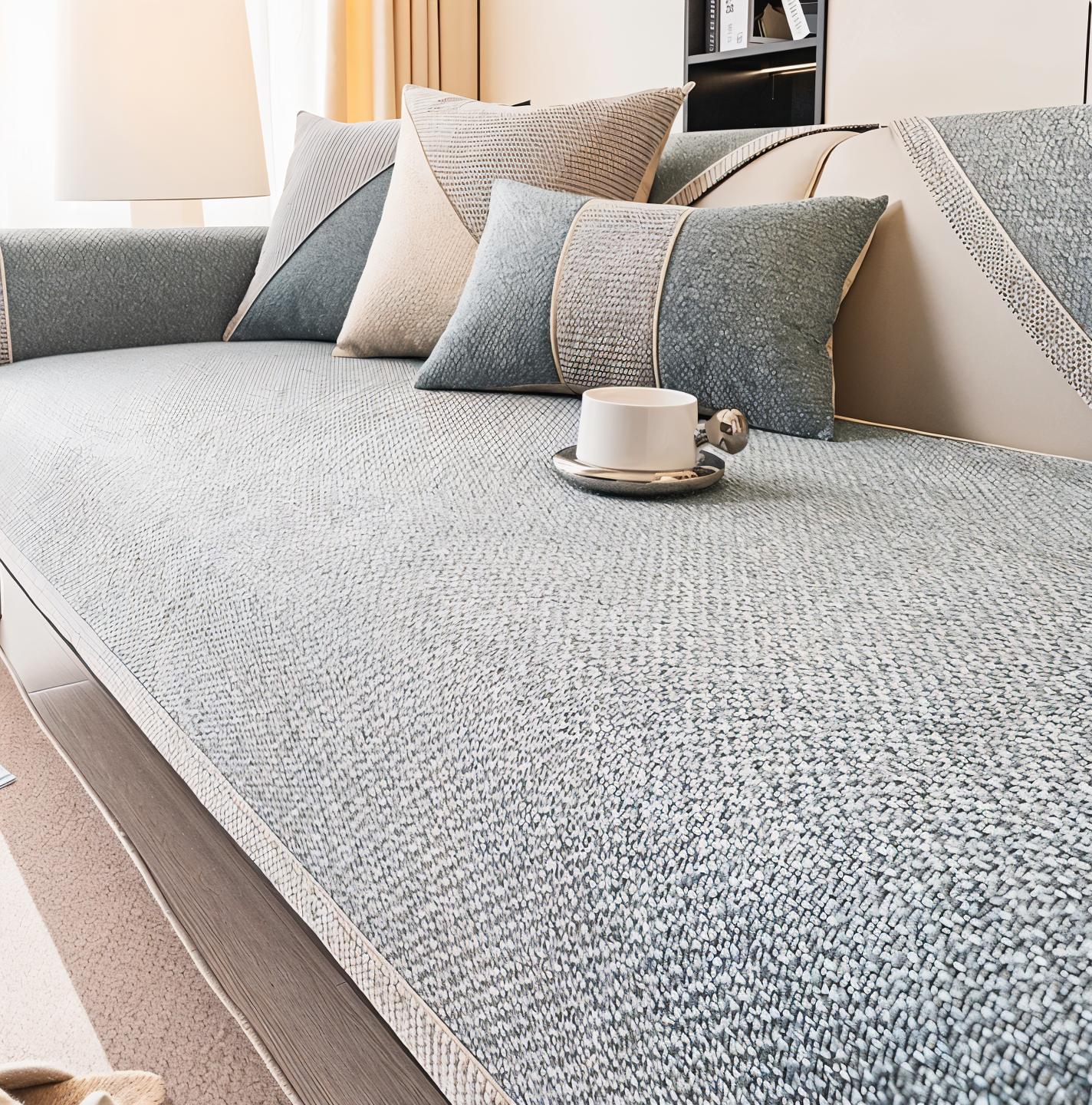 Fortelia | Housse de Canapé Antidérapante – Protection Élégante et Durable