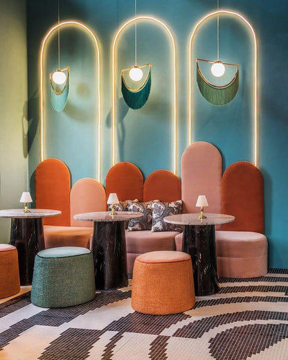 Frangoria | Suspension Bohème – Glamour Années 30 et Ambiance Colorée