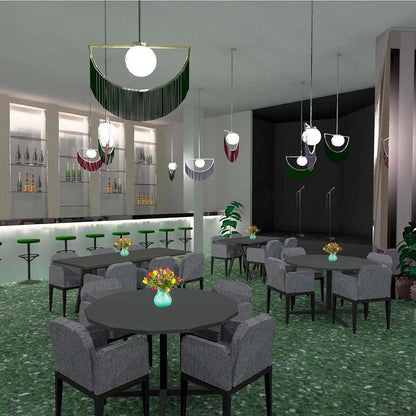 Frangoria | Suspension Bohème – Glamour Années 30 et Ambiance Colorée