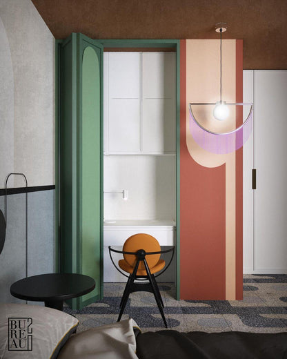 Frangoria | Suspension Bohème – Glamour Années 30 et Ambiance Colorée