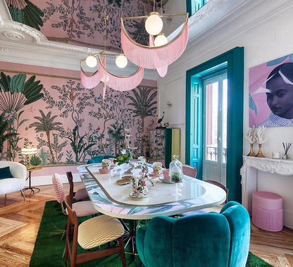 Frangoria | Suspension Bohème – Glamour Années 30 et Ambiance Colorée