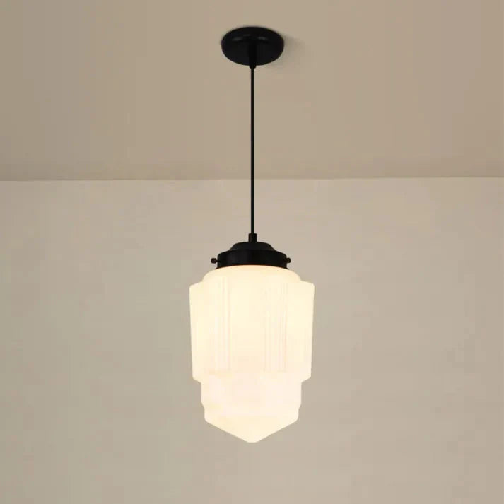 Prisméa | Suspension Géométrique – Lueur Vintage Chaleureuse