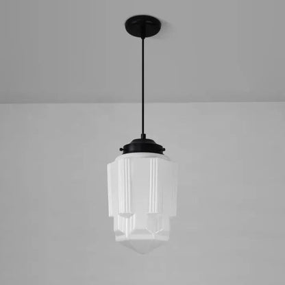 Prisméa | Suspension Géométrique – Lueur Vintage Chaleureuse