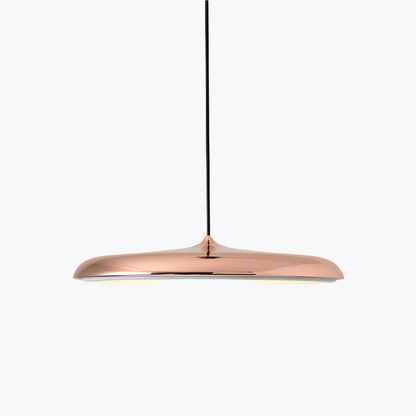Haloria | Suspension Minimaliste – LED Intégrée Dia40cm Rose Gold