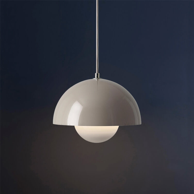 Héméra | Suspension Moderne – Élégance Tendance & Lumière Chaleureuse Gris clair