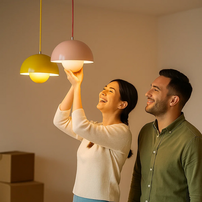 Héméra | Suspension Moderne – Élégance Tendance & Lumière Chaleureuse