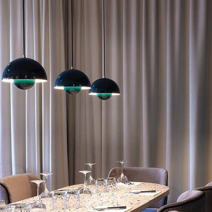 Héméra | Suspension Moderne – Élégance Tendance & Lumière Chaleureuse Vert