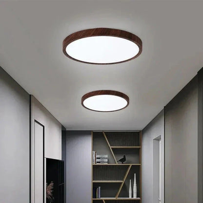 Velistra | Plafonnier Bois – Chic Contemporain et Lumière Douce