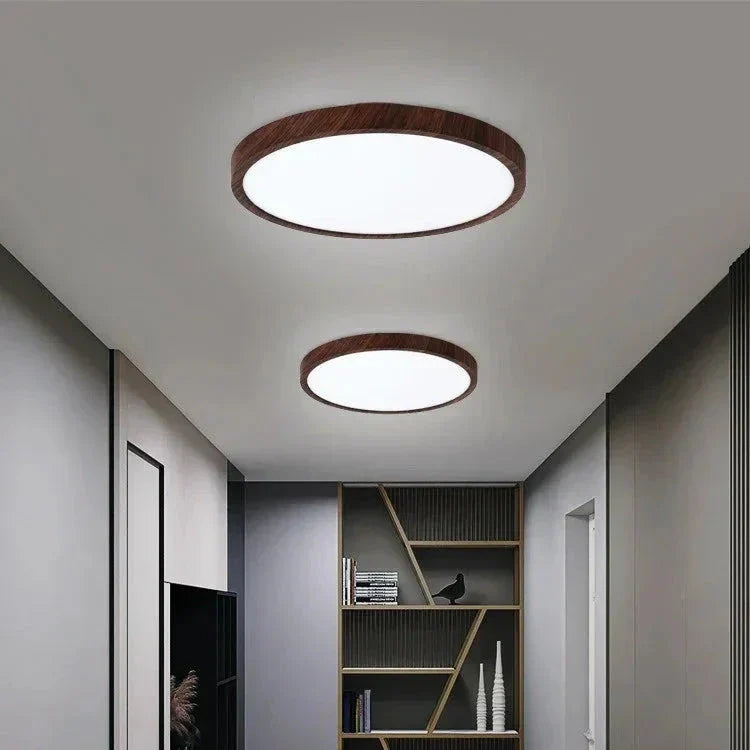 Velistra | Plafonnier Bois – Chic Contemporain et Lumière Douce