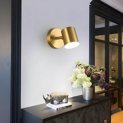 Clairora | Applique Murale LED Cuivre – Design Scandinave Élégant