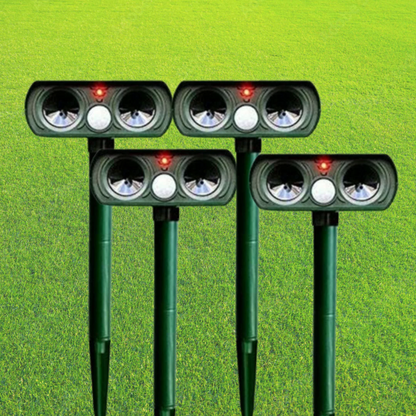 Repulzor - Répulsif Ultrasonique Solaire À Piquet