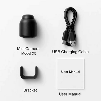 Discréto - Mini Caméra WiFi Discrète Full HD